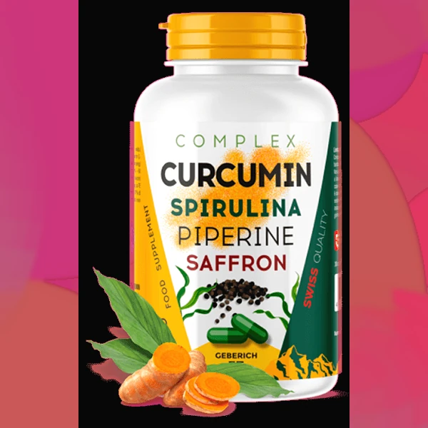Curcumin Spirulina Piperine